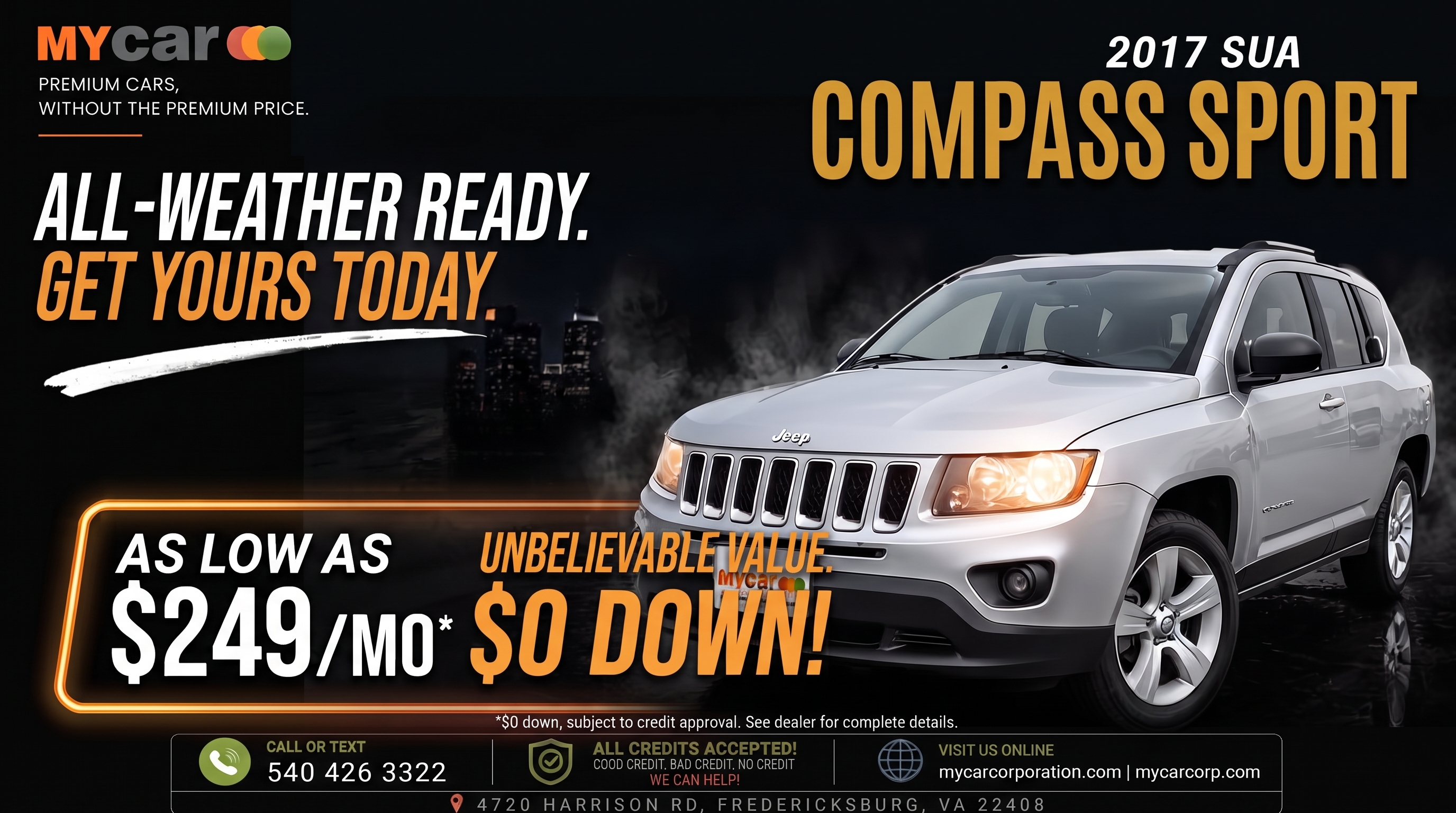 2014 JEEP Compass Sport — photo 1