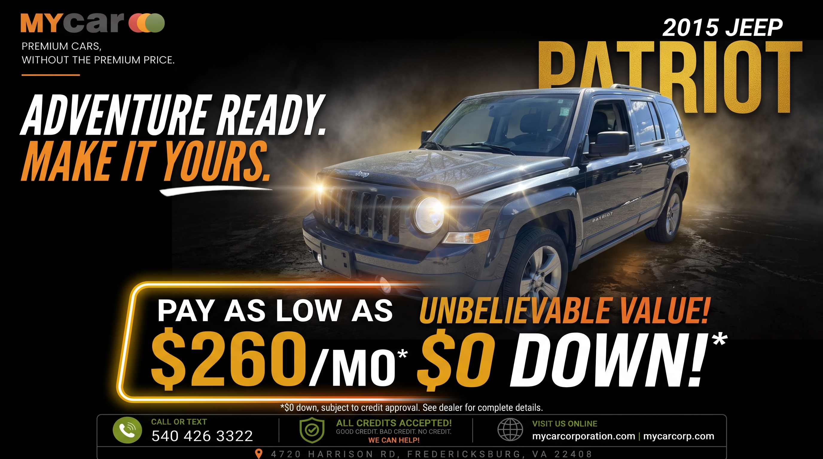 2015 JEEP Patriot Latitude — photo 1