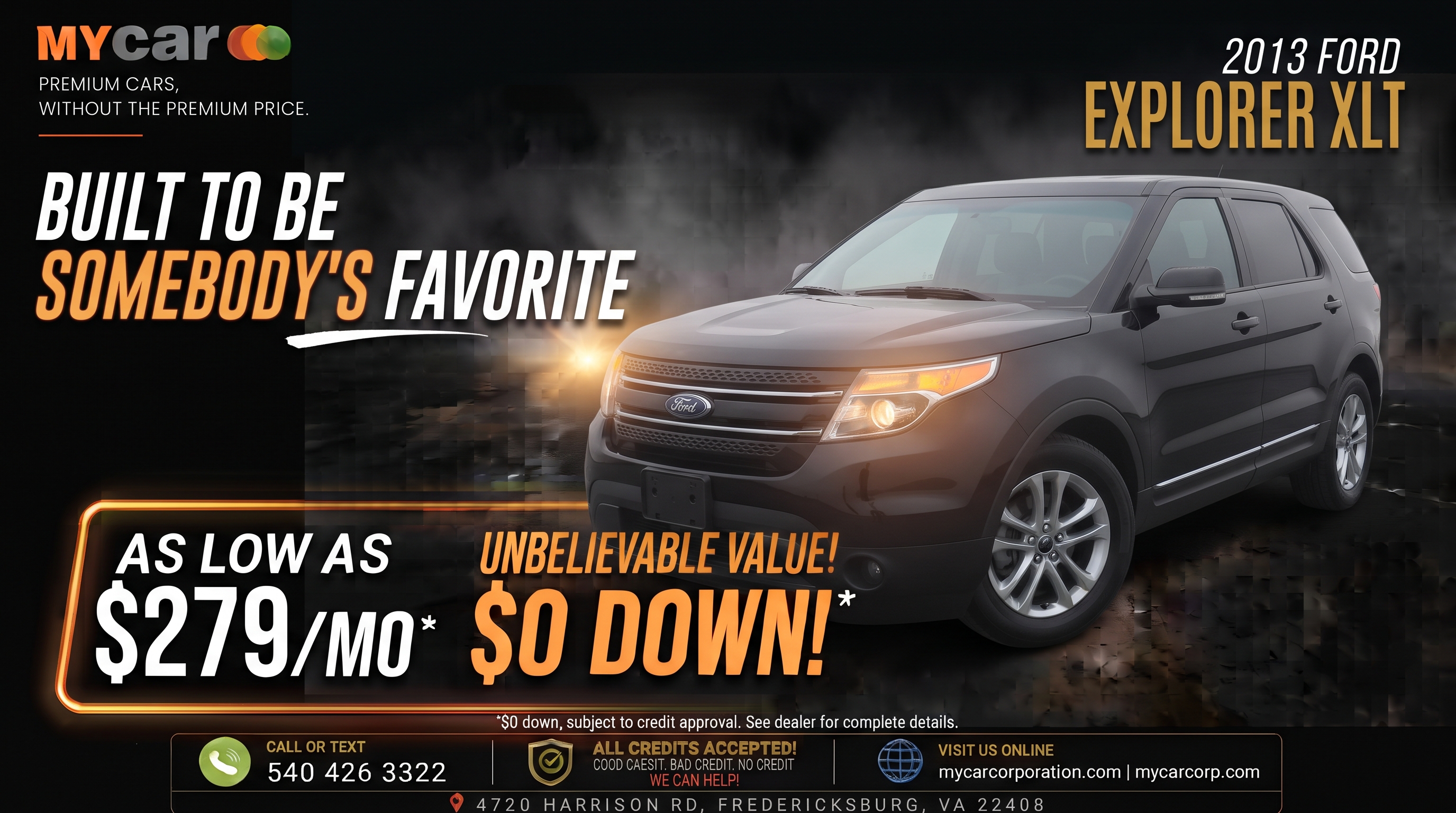2013 FORD Explorer XLT — photo 1