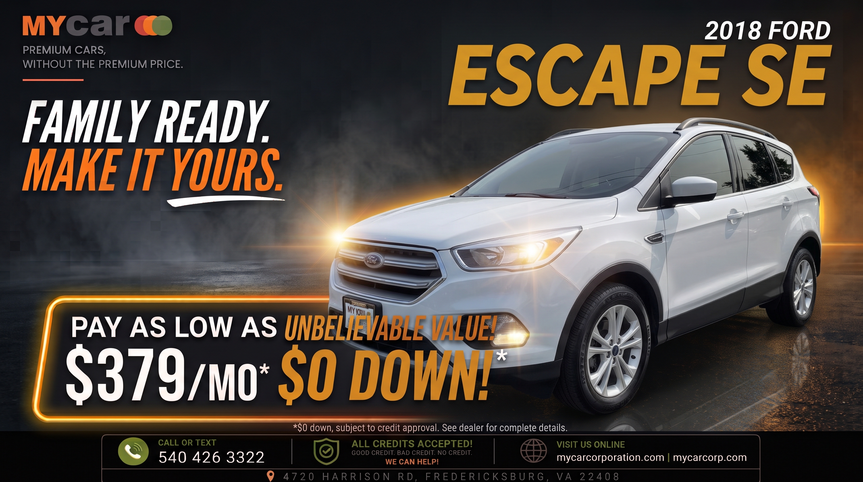 2018 FORD Escape SE — photo 1