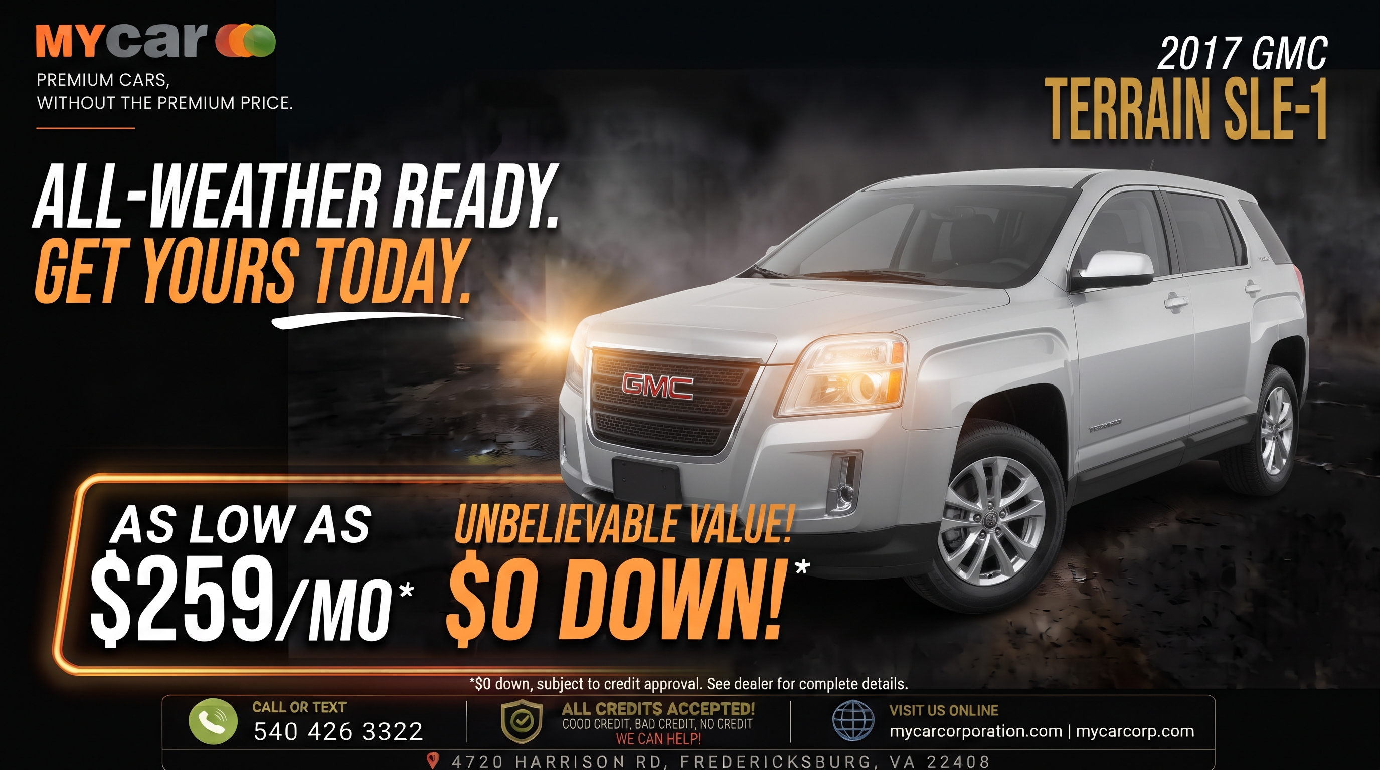 2017 GMC Terrain SLE 1 — photo 1