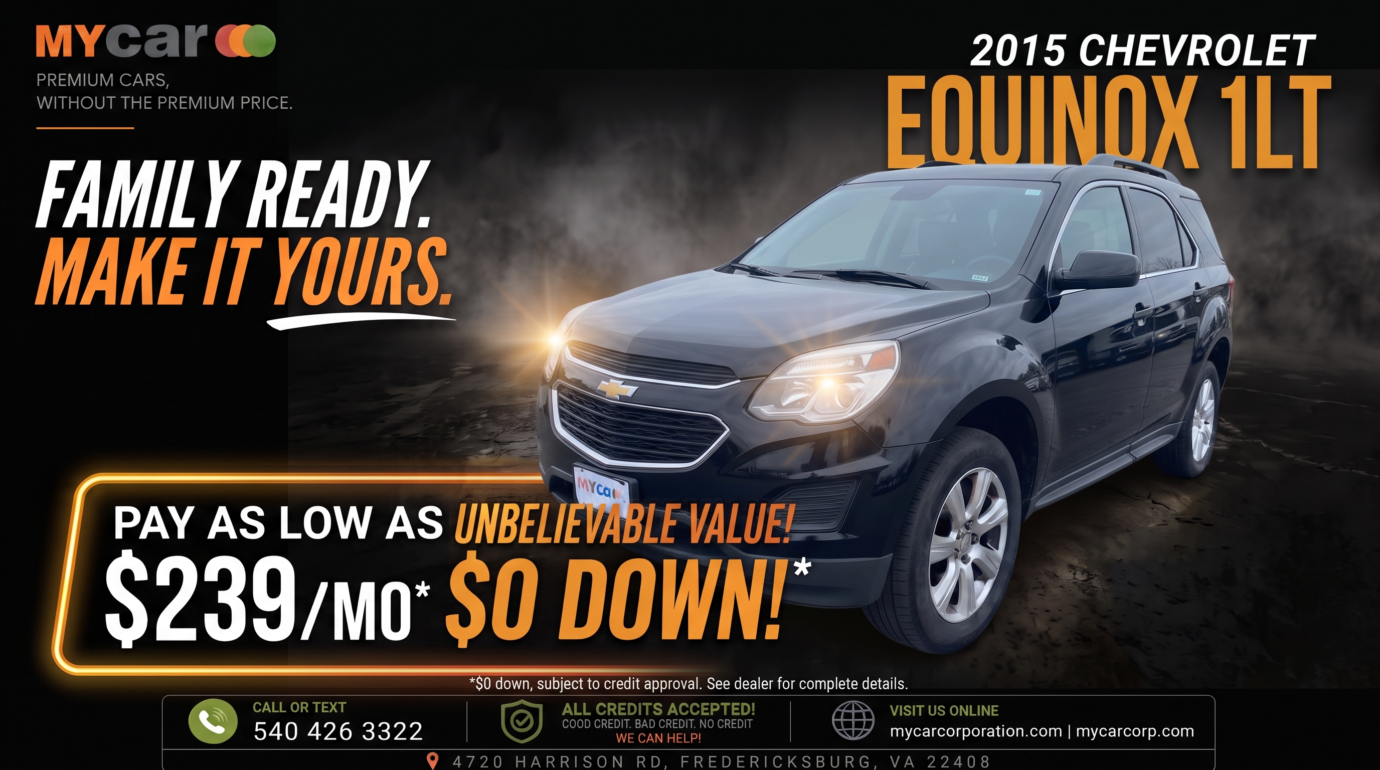 2015 CHEVROLET Equinox 1LT — photo 1
