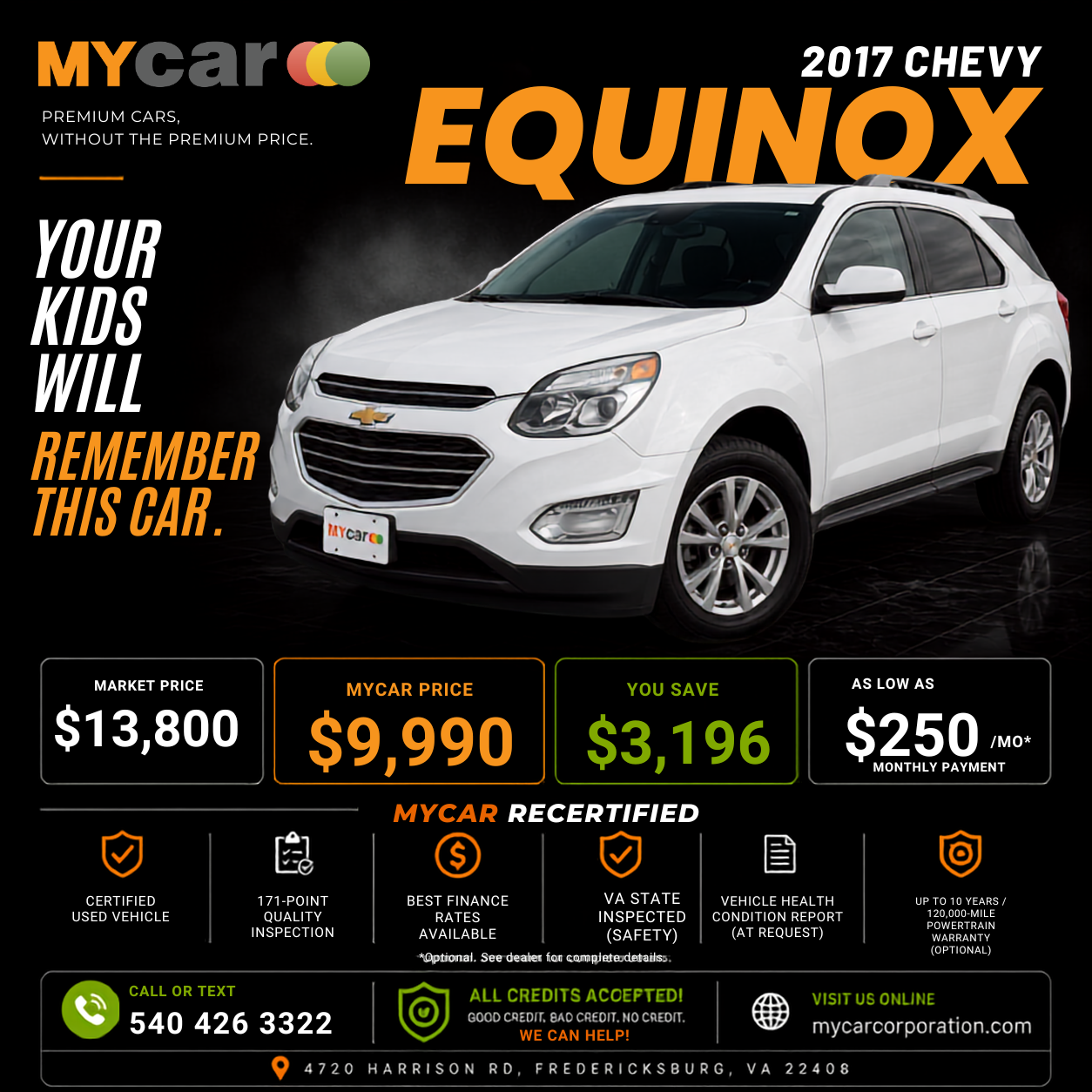 2017 CHEVROLET Equinox