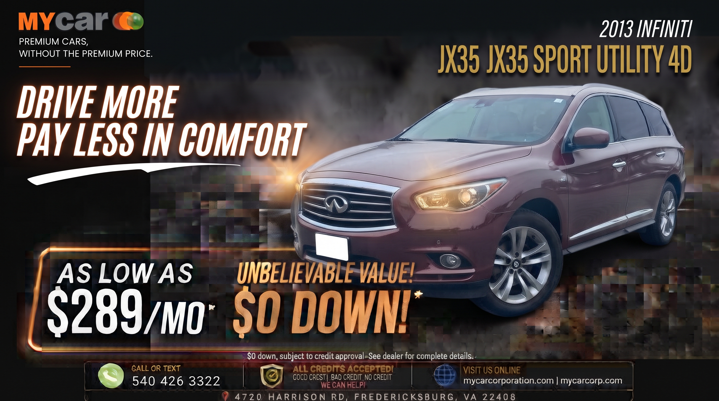 2013 INFINITI JX35 JX35 Sport Utility 4D — photo 1