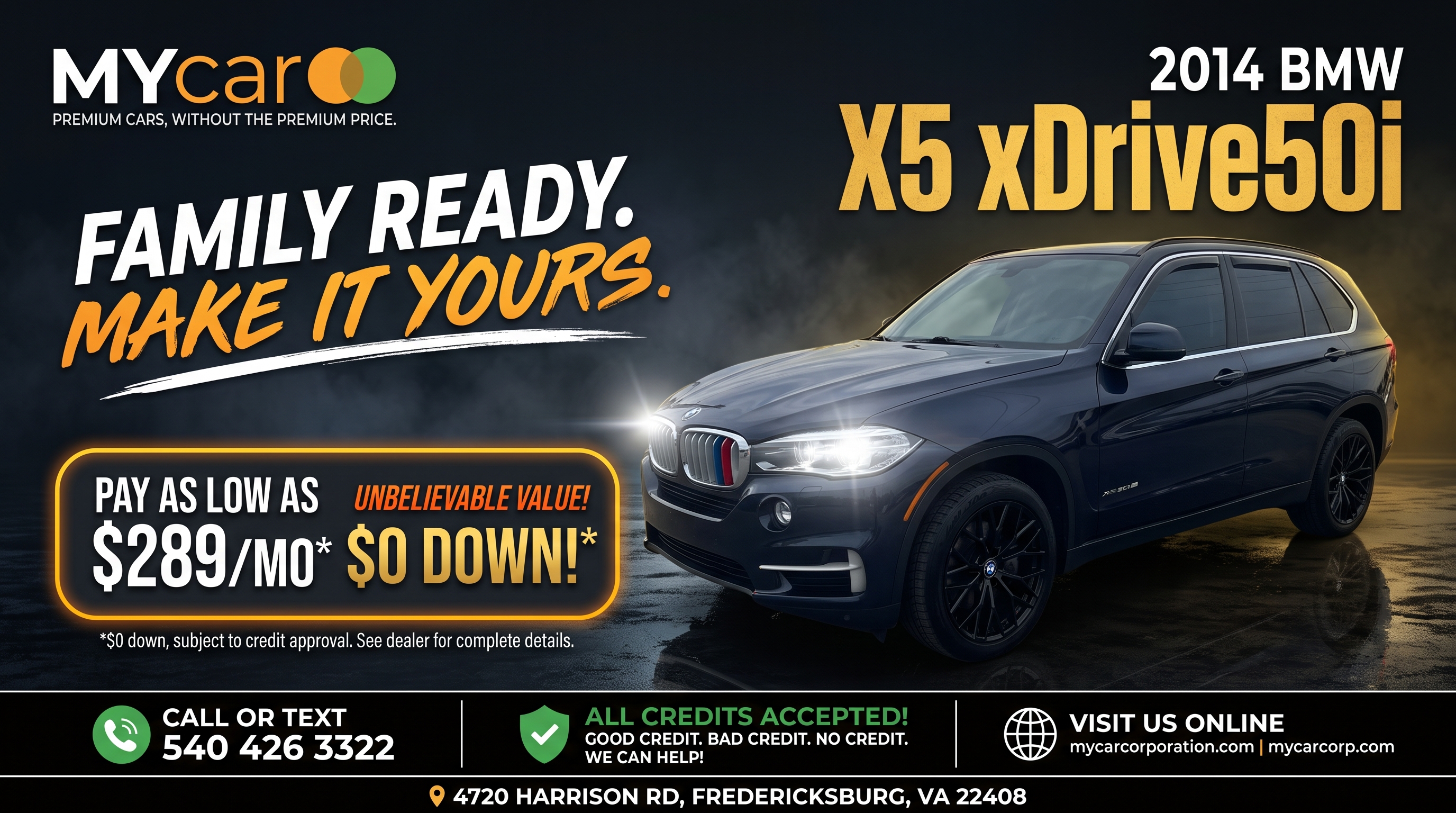 2014 BMW X5 xDrive50i — photo 1