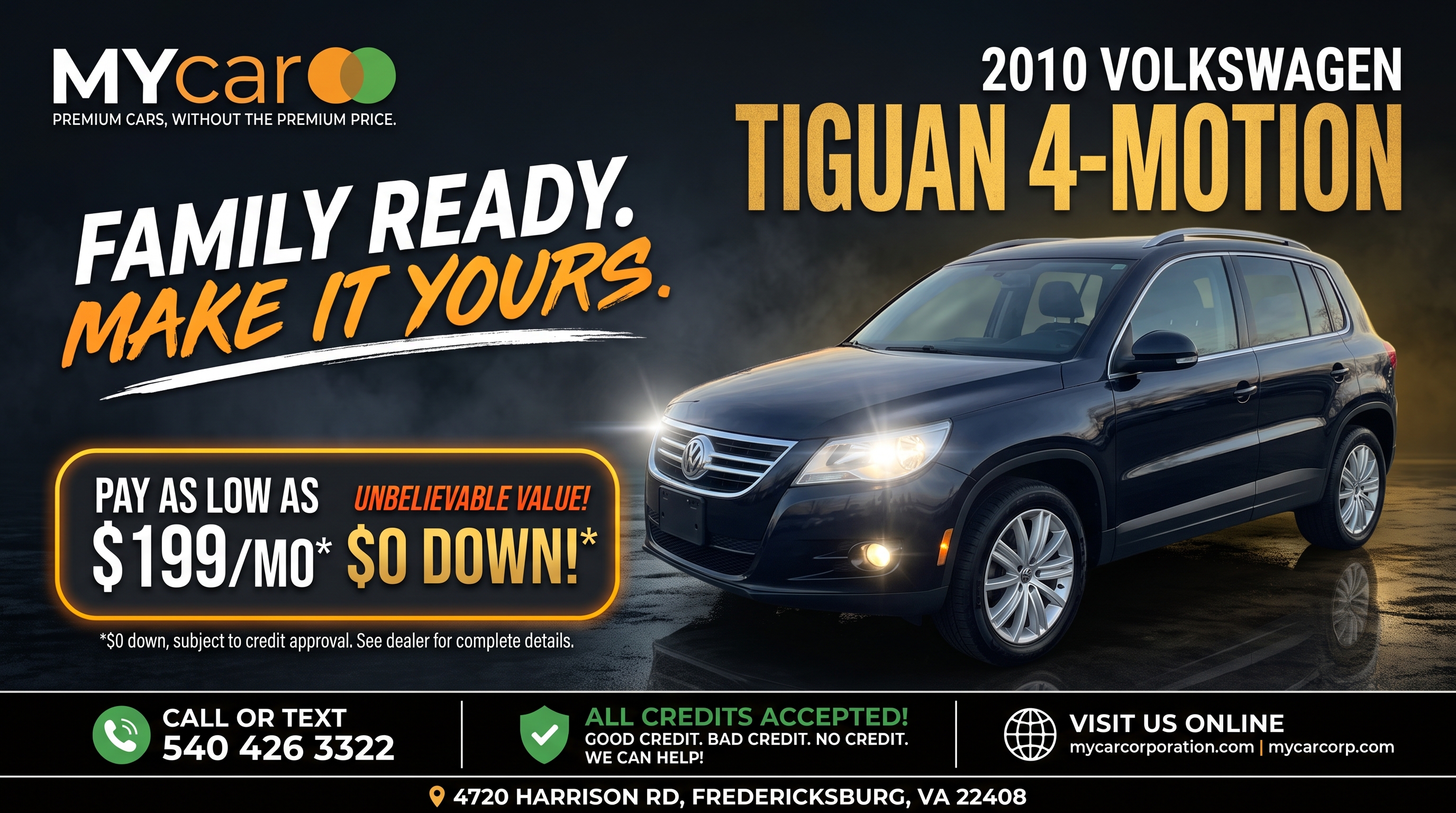 2010 VOLKSWAGEN Tiguan 4-Motion — photo 1